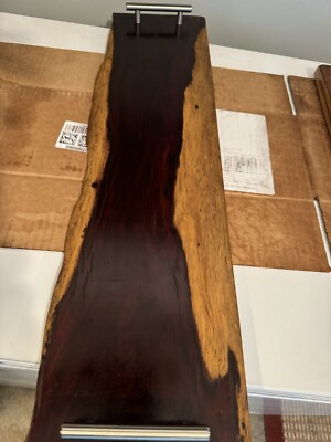 Charcuterie Board Large Live Edge Cocobolo