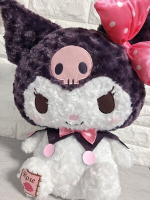 Kuromi Pinky Rose Super BIG DX Plush Sanrio Jumbo Stuffed Toy Super Rare New