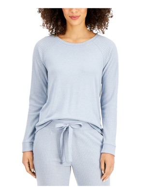 

ALFANI Intimates Голубая пуловерная рубашка для сна, Light blue