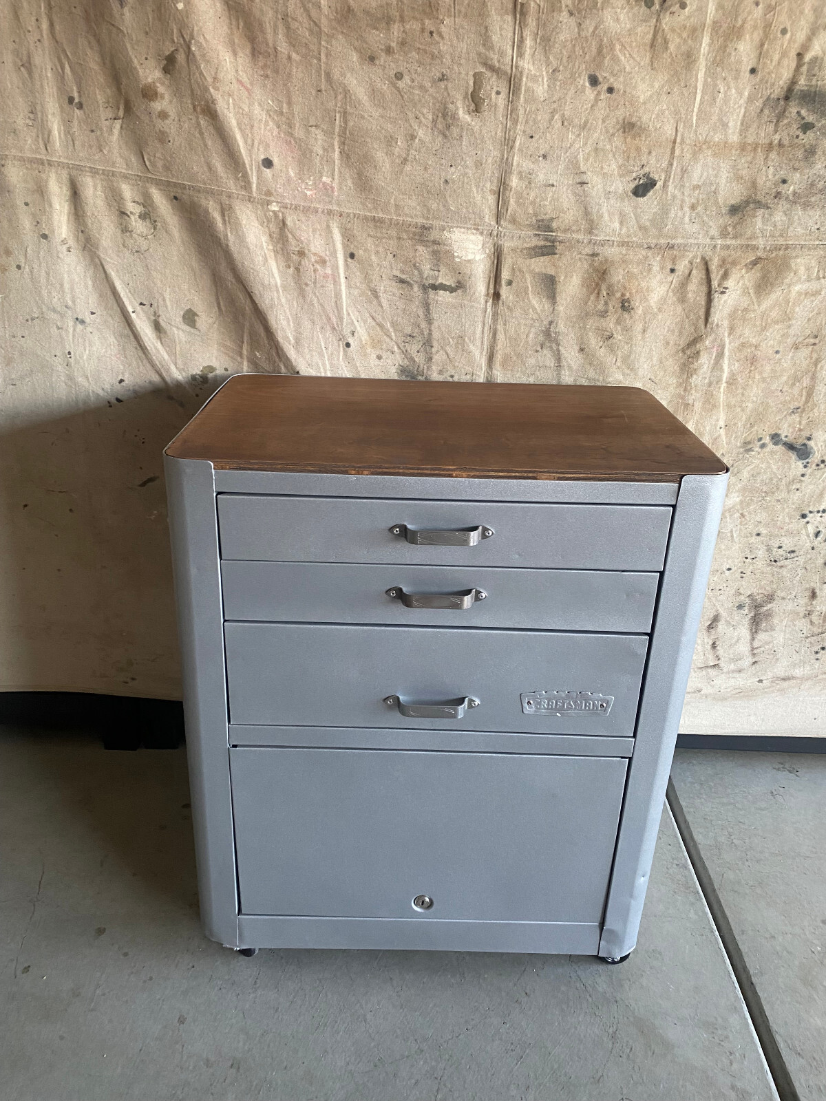 1950s USA vintage チェスト Huge Dayton 12 drawer mechanics 1950s tool box chest vintage