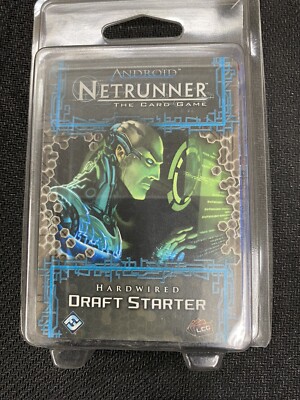Android Netrunner The Card Game Hardwired Draft Starter TCG NEW