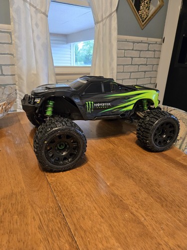 Fits Traxxas 1/10 WIDE-MAXX Monster Energy Green Black Body Fits Traxxas 1/10 WIDE-MAXX Monster Energy Green Black Body