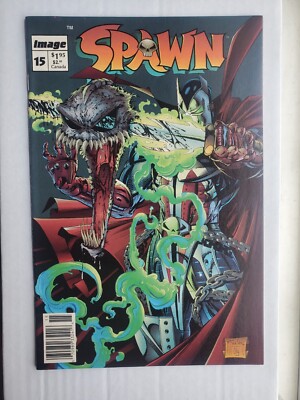 Spawn #15 Newsstand 1:100 Rare Medieval Spawn Appearance Image Comics 1993