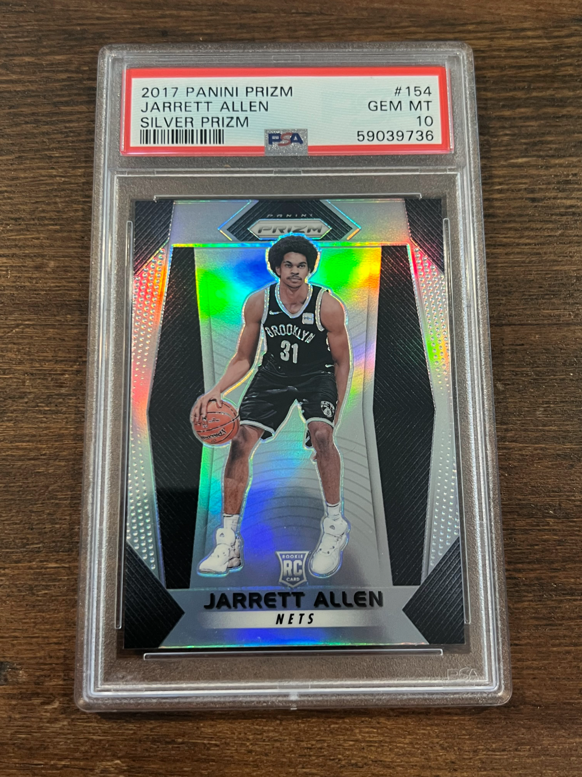 PSA 10 2017-18 Panini Prizm Jarrett Allen Silver Refractor