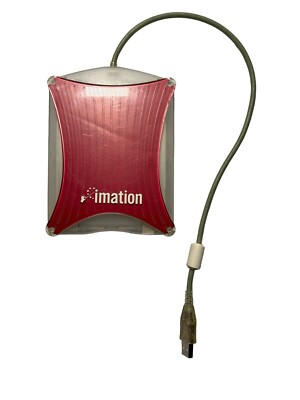 Imation Teac External USB 3.5'' Floppy Disk Drive Unit FD-05PUB PC Mac Reader