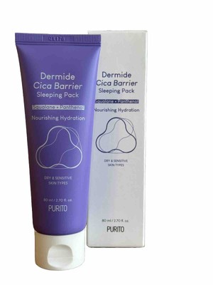 PURITO  Dermide Cica Barrier Sleeping Pack 80ml Squalane + Panthenol Hydration