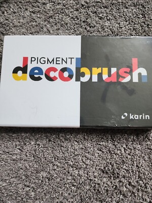 Karin Pigment DecoBrush 12 Color Basic Marker Set