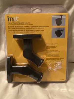 Init Home Theater Speaker Mounts NT-SWM28 Mounting on Wall or Ceiling
