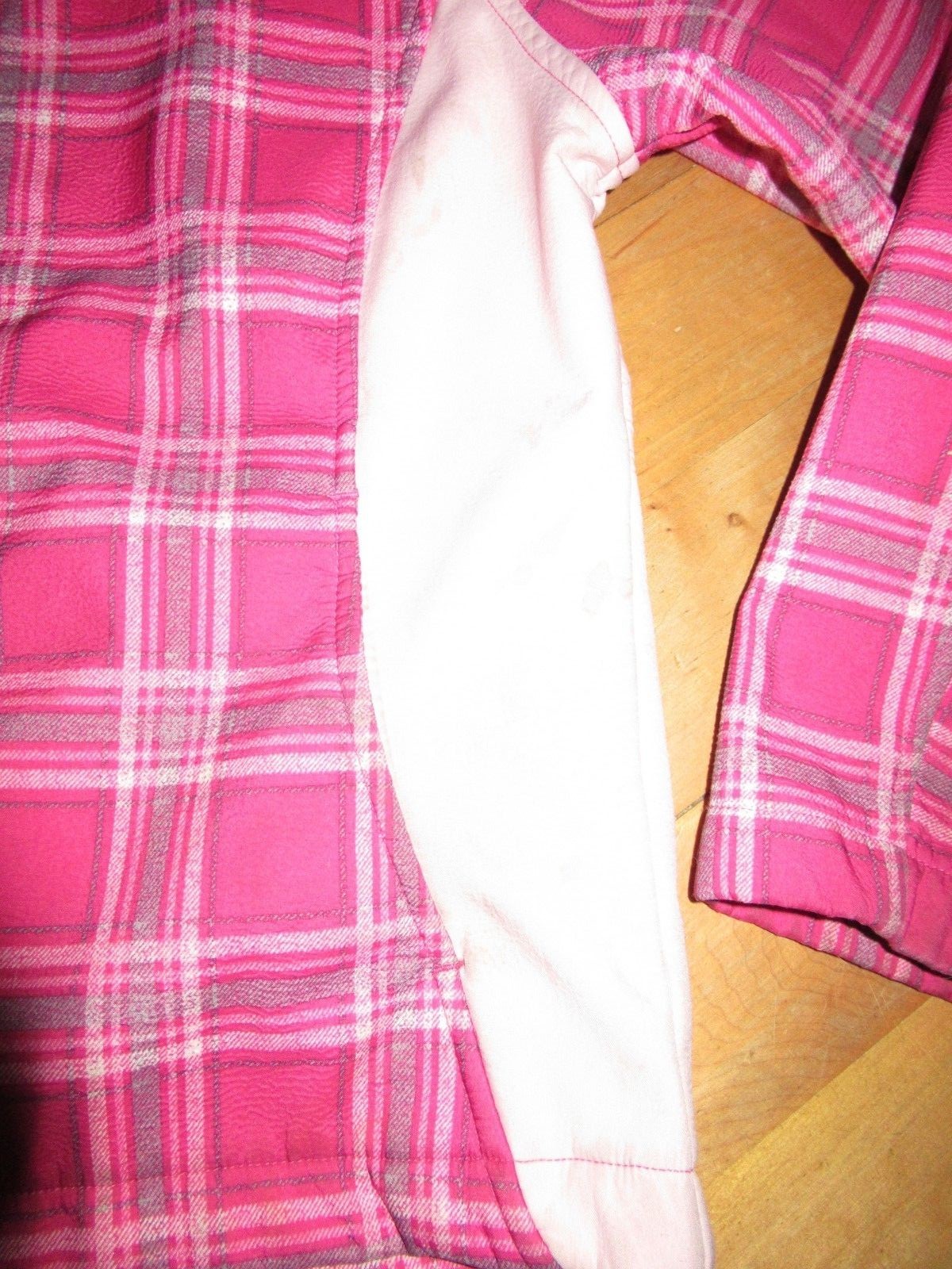 Mountain Xpedition Girl's Hooded Jacket Size Large 10-12 Pink Hooded Full Zip