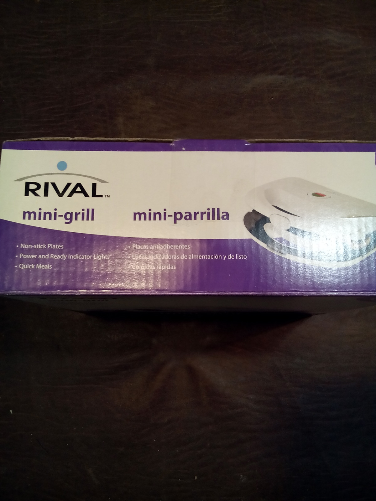 RIVAL MINI-GRILL MODEL# RVO9001