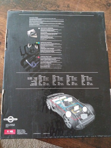 Kicker CKZCK8 Amp Power Kit