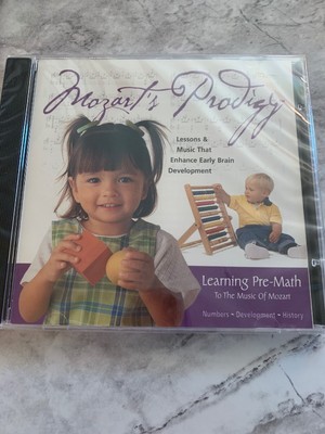 MOZART'S PRODIGY LEARNING PRE-MATH CD NEW Sealed