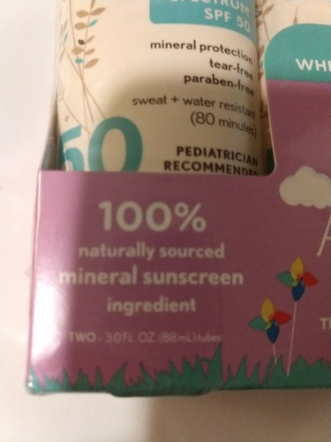 Aveeno Baby Continuous Protection  Sunscreen Sensitive Lotion SPF 50 2 pack