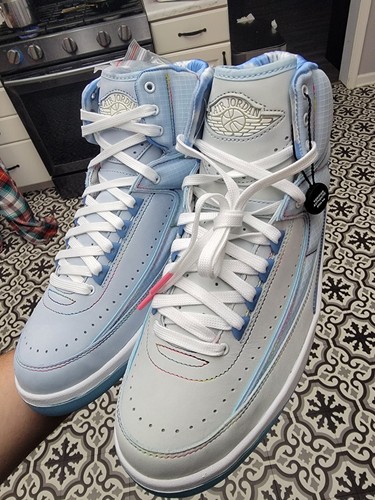 Nike Air Jordan 2 Retro X J Balvin Shoes DQ7691-419 US 7
