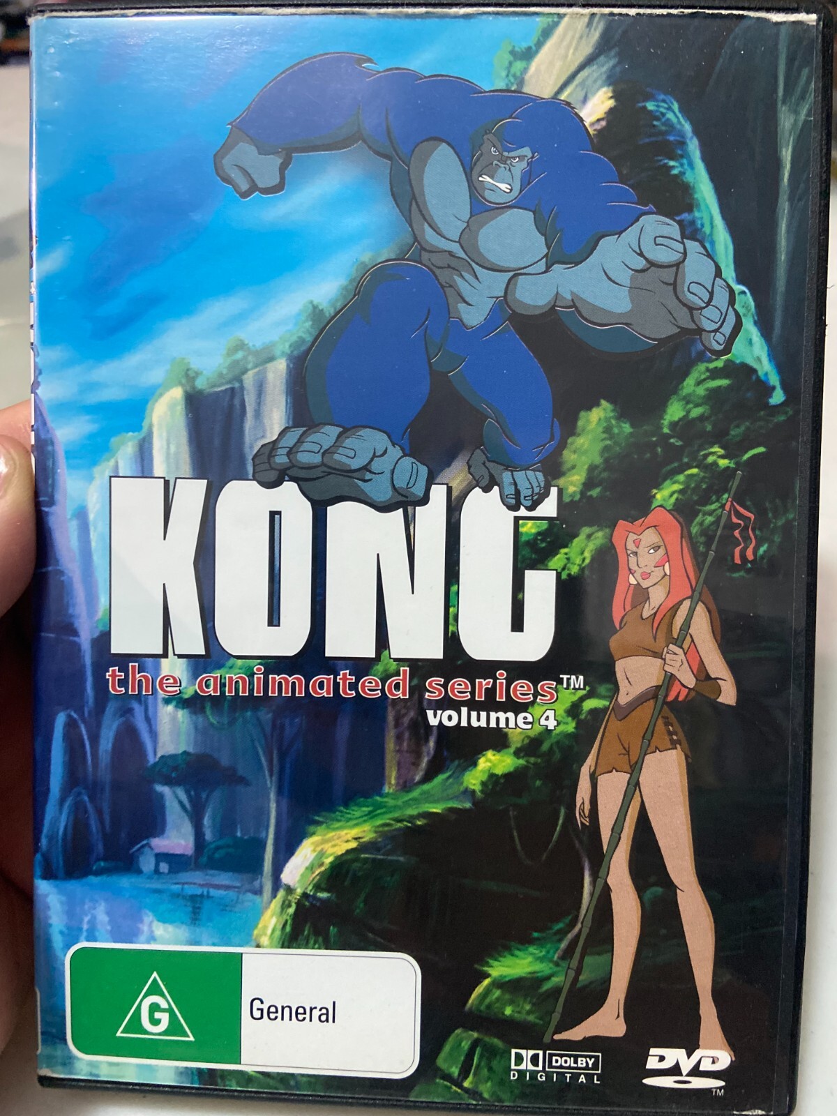 King Kong The Animated Series : Volume 4 ex-rental region 4
