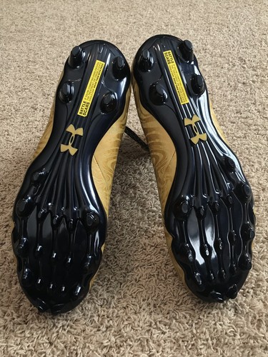 Notre Dame Irish Football Under Armour Team Issued 2017 Cleats New Size 15 ND