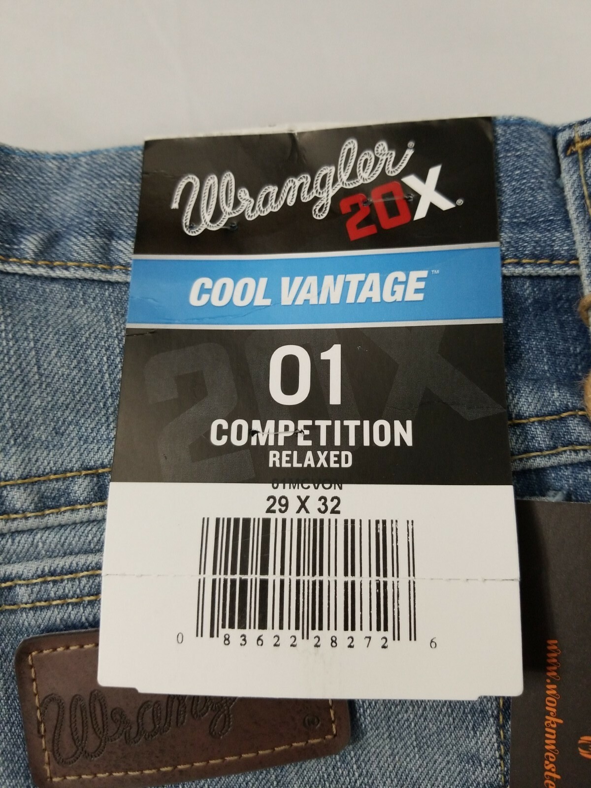 Джинсы Wrangler 20X 01 Cool Vantage 