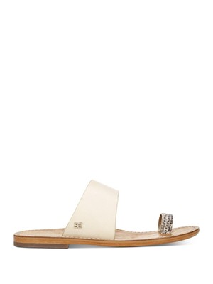 

SAM EDELMAN Женские сандалии макси цвета слоновой кости со змеиным принтом и контрастным принтом 9,5, Цвет слоновой кости, H0268L1