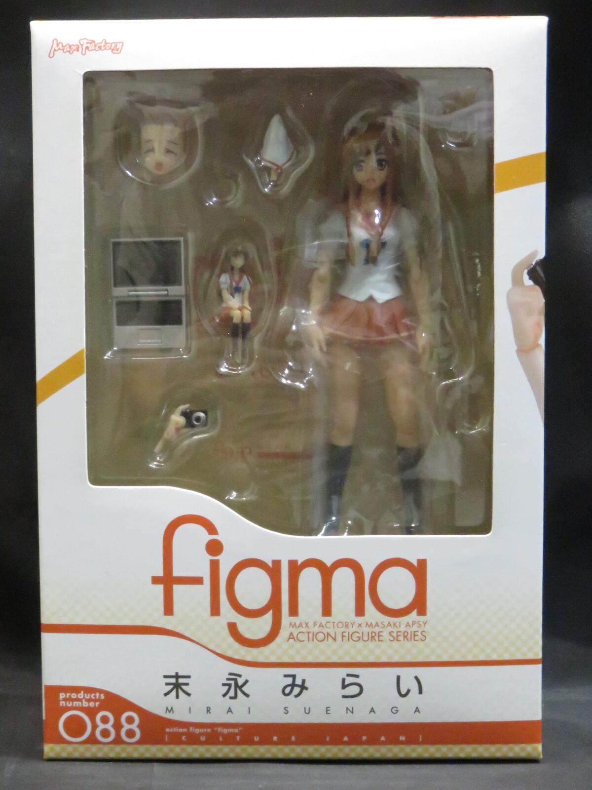 figma 088 末永みらい FIGMA 088 Culture Japan : Mirai Suenaga action figure Max