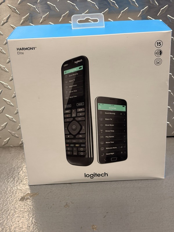 Logitech Harmony Elite Remote Control & Hub System – Open
