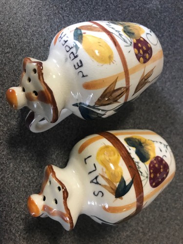 VERNON KILNS Dinnerware  Salt Pepper Strawberry, pitcher shape shakers!