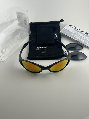 Oakley Eye Jacket X Satisfy Running Matte Olive Prizm Ruby+Black Limited Edition