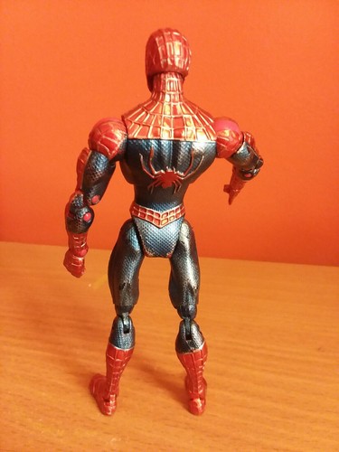 Hasbro Spider-man 3 Limited Edition Walmart Exclusive Metallic Spiderman Figure