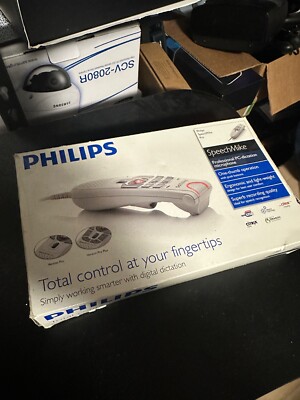 PHILIPS Model LFH5276/00 SpeechMike Pro Plus USB Wired Dictation Mic Microphone