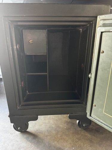 Antique Vintage Victor Floor Safe In Excellent Condition!