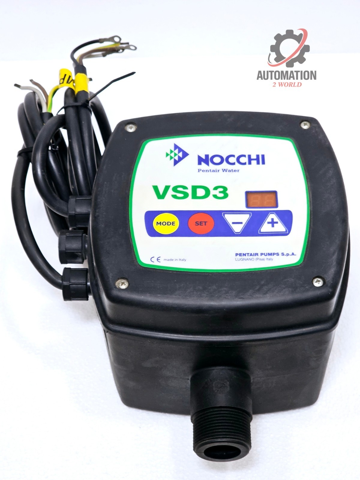NOCCHI VSD3 PENTAIR WATER 380V / 50-60 HZ IP 55 PN MAX 16 BAR V 01 ITALY #2
