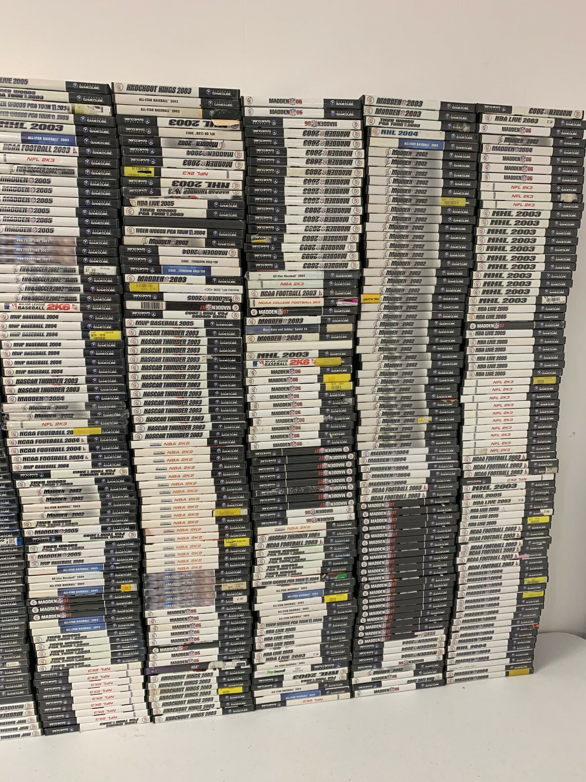 650 Games Nintendo Gamecube Sports Wholesale Lot