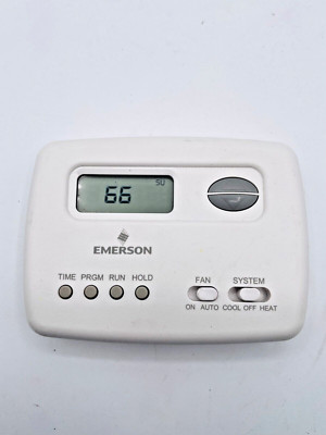 Emerson 1F78 Single Stage Non-Programmable Thermostat Digital Backlit Display