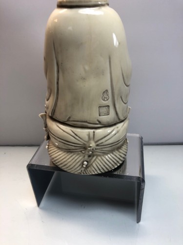 Large old Chinese Buddhism Dehua porcelain carving Signed  Buddha statue