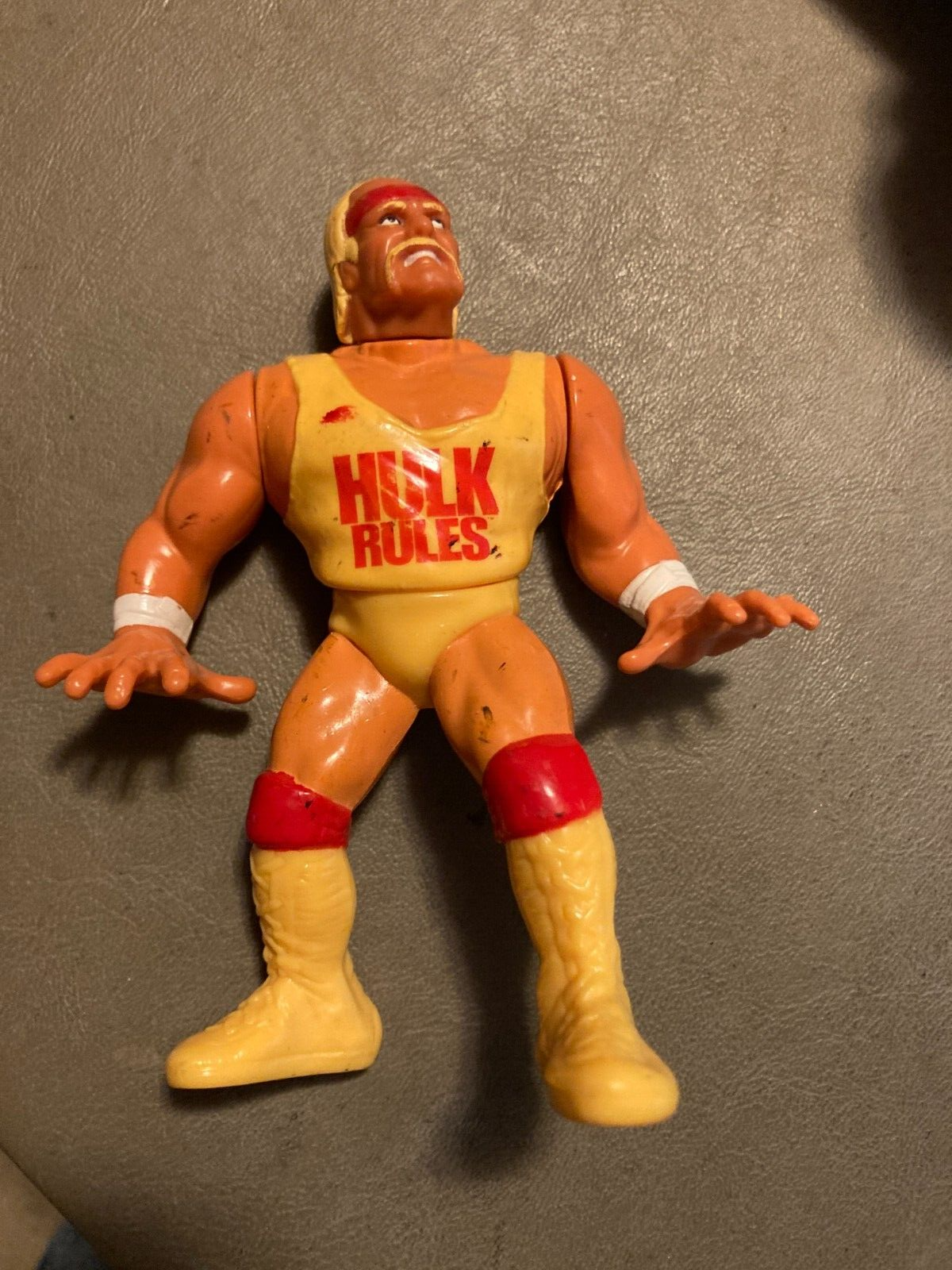 WWF HULK HOGAN フィギュア WWF Hasbro Series 2 1991 Hulk Hogan Wrestling Figure w