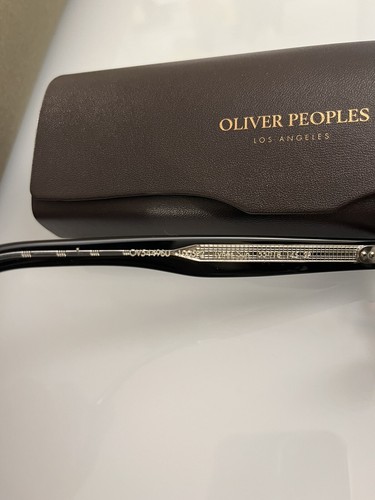 Pre-owned Oliver Peoples Lynes Polarized Sun Black/ Midnight Express Polar Msrp $684 Rare