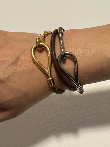 Authentic Hermès BUNDLE: Jumbo Hook Bracelet & Jumbo Hook Authentic Hermès BUNDLE: Jumbo Hook Bracelet & Jumbo Hook