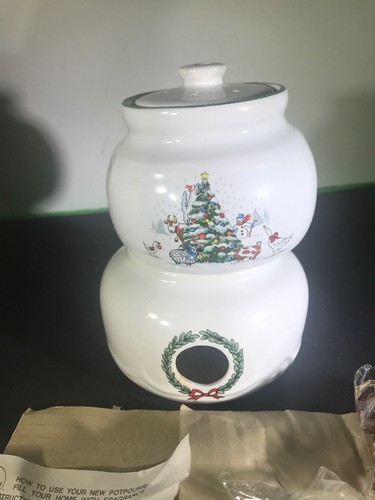 International Country Christmas Potpourri candle bowl 8966-049