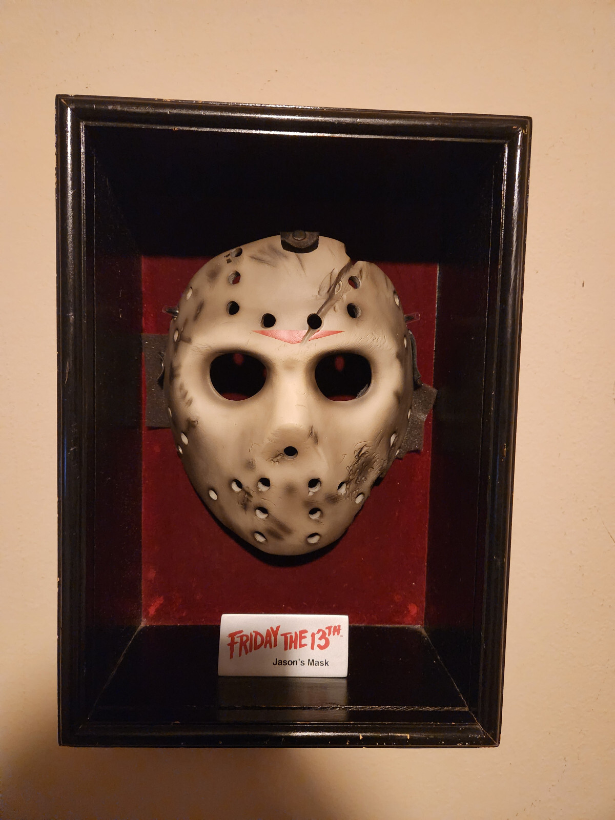 NECA Jason Mask Friday the 13th ジェイソン FRIDAY THE 13TH Final Chapter Jason Voorhees JASON MASK PROP