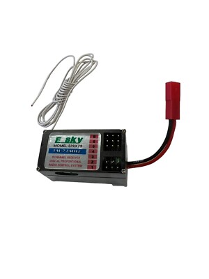 NEW Esky 6 Channel Receiver 72 MHz RC Mixer Speed Control System EMSG0A EPRX72