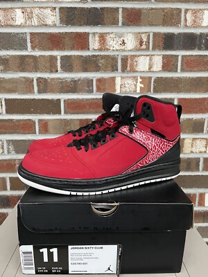 New Air Jordan Sixty Club Gym Red Mens Size 11 Basketball Retro 2012 535790-601