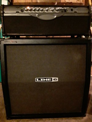 guitar amp and cabinet