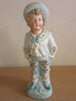 blue boy porcelain figurine
