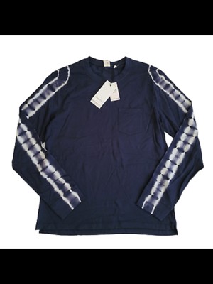 

SOVEREIGN CODE Мужская темно-синяя повседневная рубашка с принтом, Navy, K33390410AM