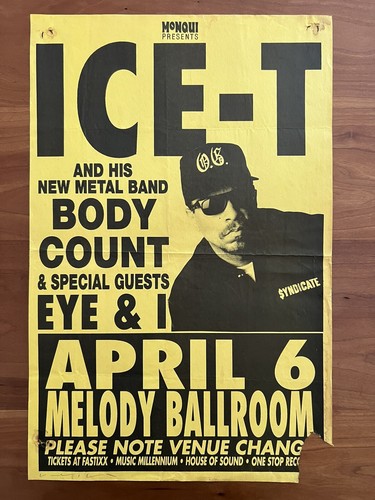 ☆Artifacts☆ Hiphop 90s Vintage poster Vintage 80s Hip Hop Party Poster - Colorful Retro Rap