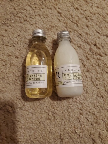 Archive RELAXING Cleansing Shampoo (Green Tea/Willow) & Conditioner  1.5 oz NEW