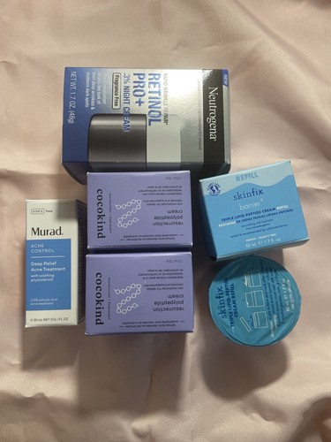 Brand New - Deeply Discounted Skin Care Full Size And Refills