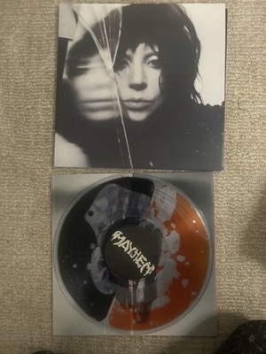 Lady Gaga Mayhem x Bad World Split Liquid Filled Vinyl LP Blood