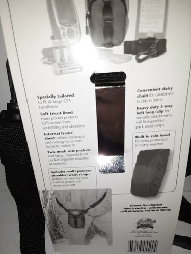 GPS OUTFITTERS- MULTIFUNCTION SMART PHONE AND GPS SHOULDER HOLSTER/ CASE/ BAG