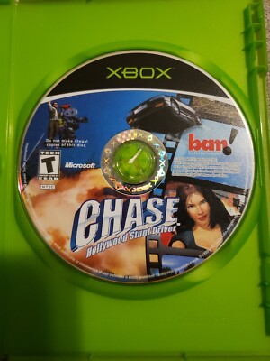 Chase: Hollywood Stunt Driver (Microsoft Xbox, 2002) DISC ONLY, NO USPS TRACKING
