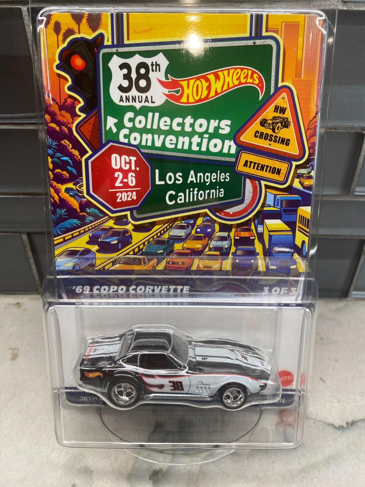 ホットウィール '69 COPO CORVETTE 38th Annual Hot Wheels RLC 38th Collectors Convention '69 COPO Corvette